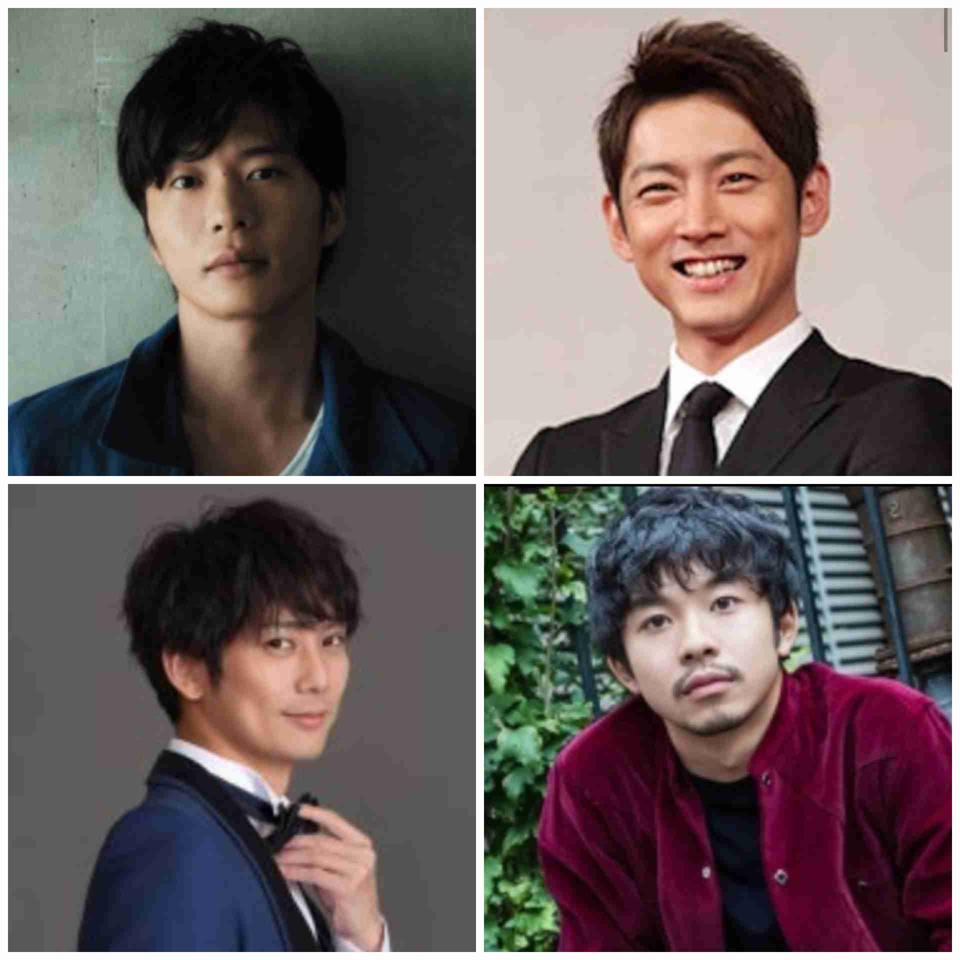 好きな顔4人集めてみた！【男性編】