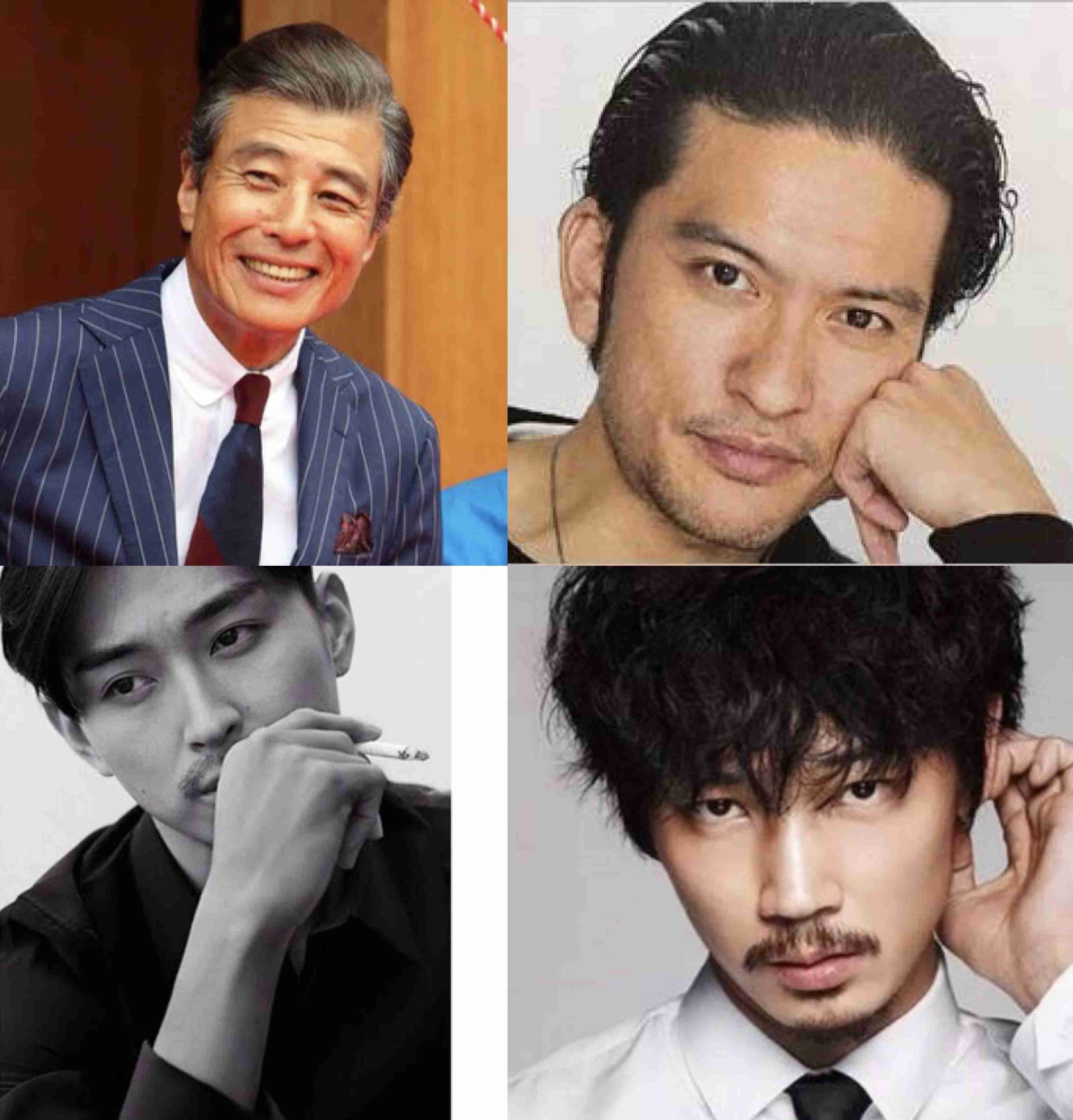 好きな顔4人集めてみた！【男性編】
