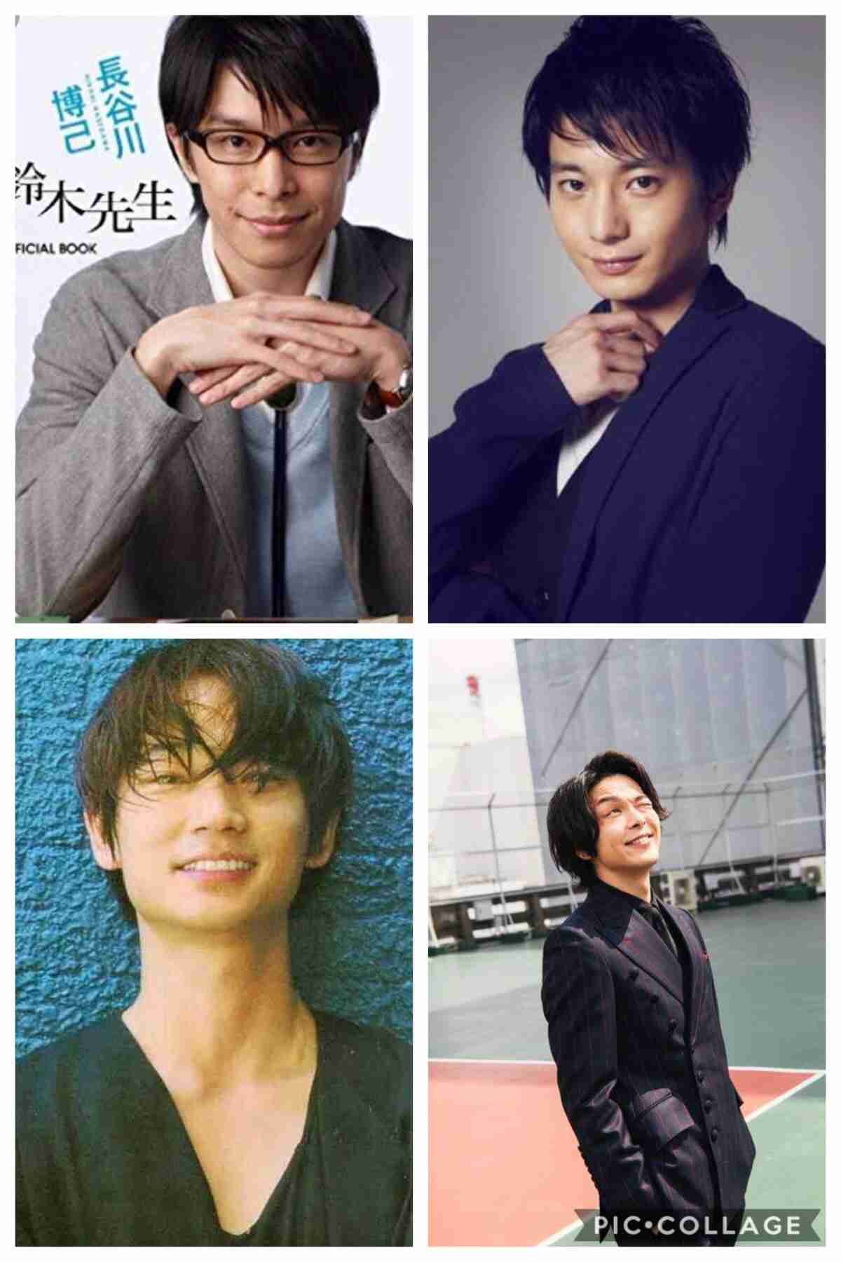 好きな顔4人集めてみた！【男性編】