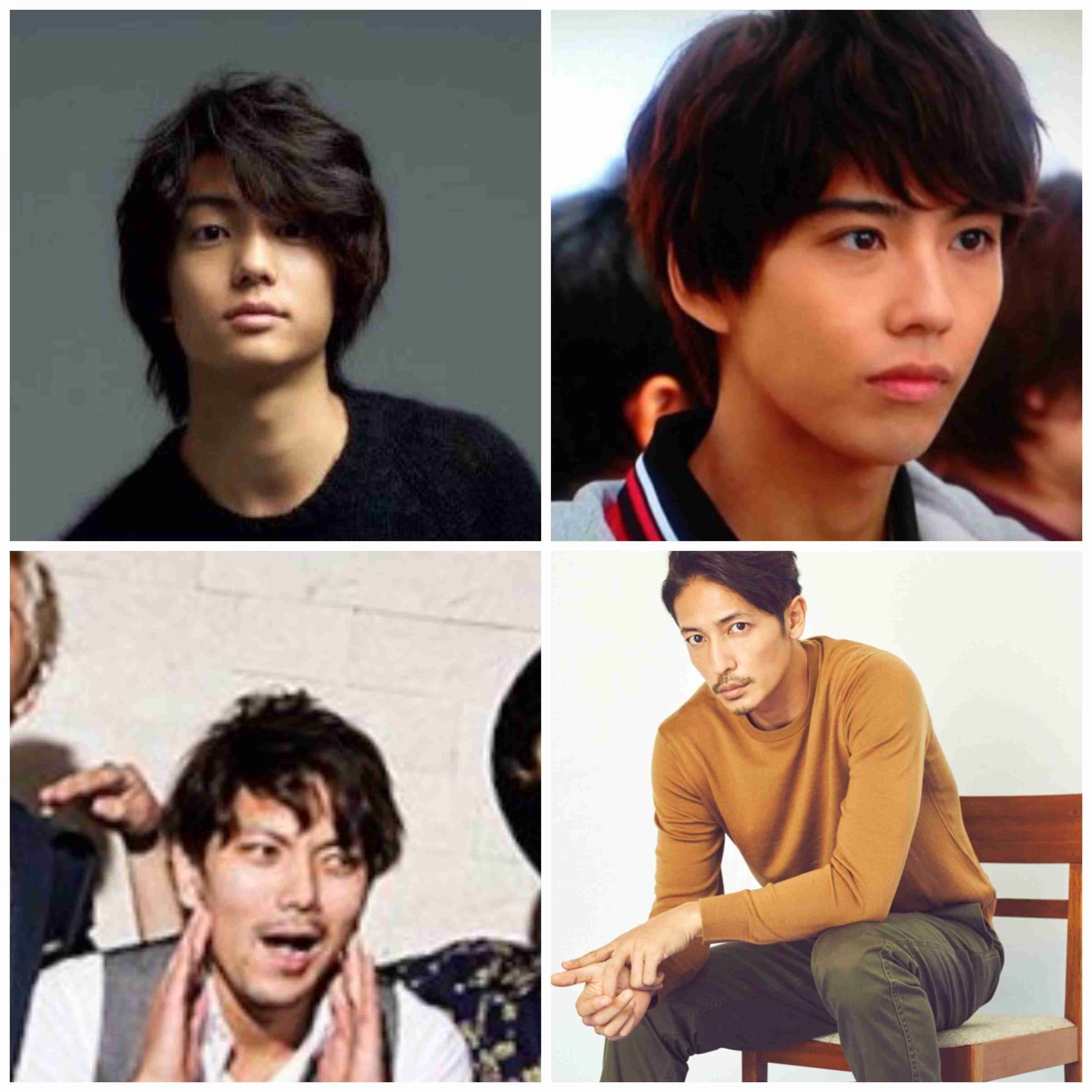 好きな顔4人集めてみた！【男性編】