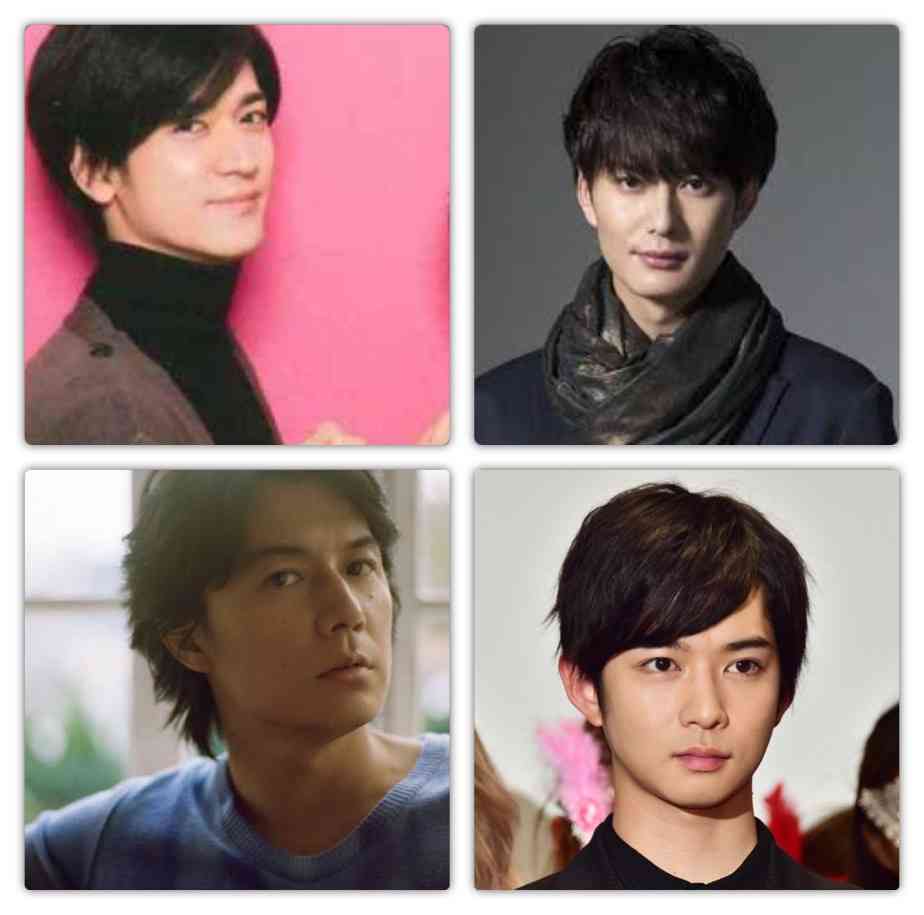 好きな顔4人集めてみた！【男性編】