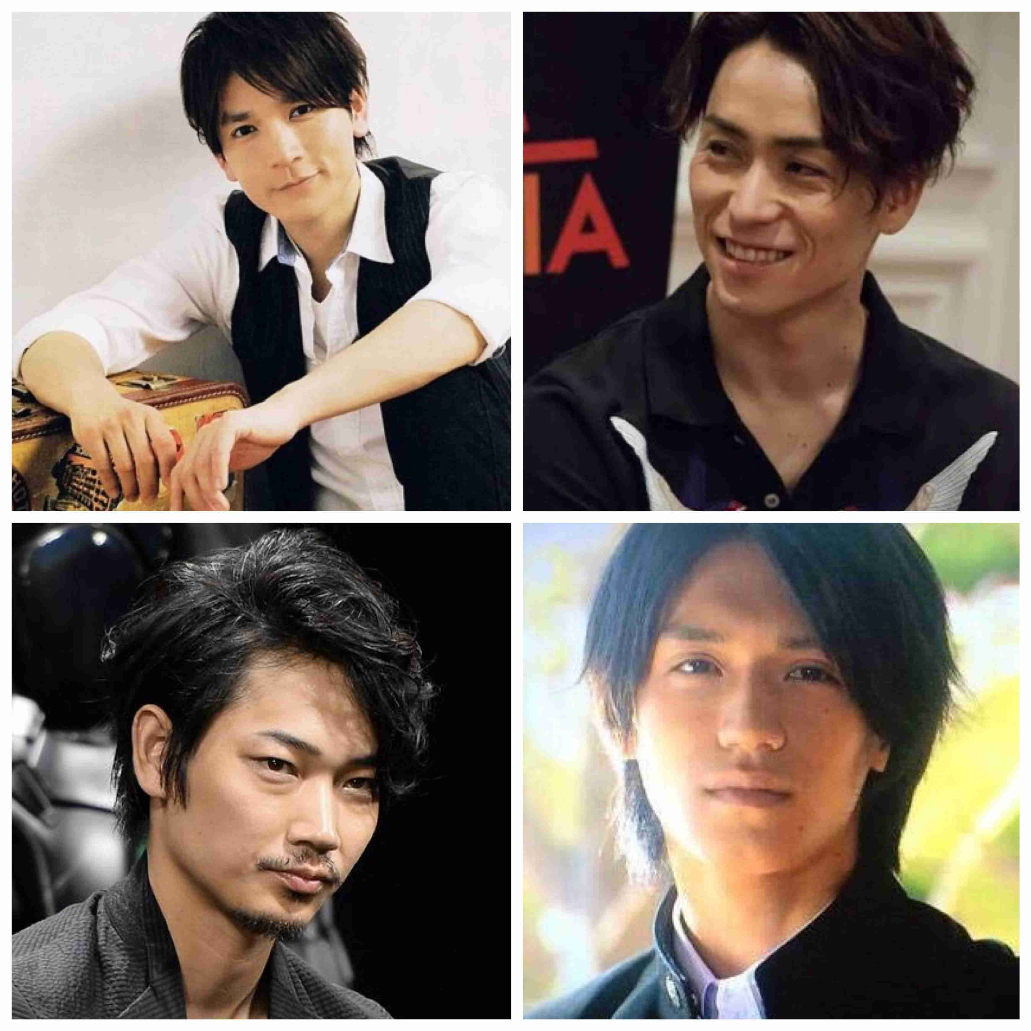 好きな顔4人集めてみた！【男性編】