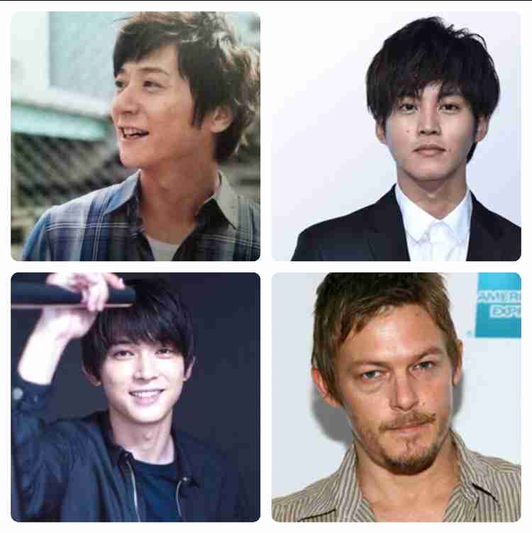 好きな顔4人集めてみた！【男性編】