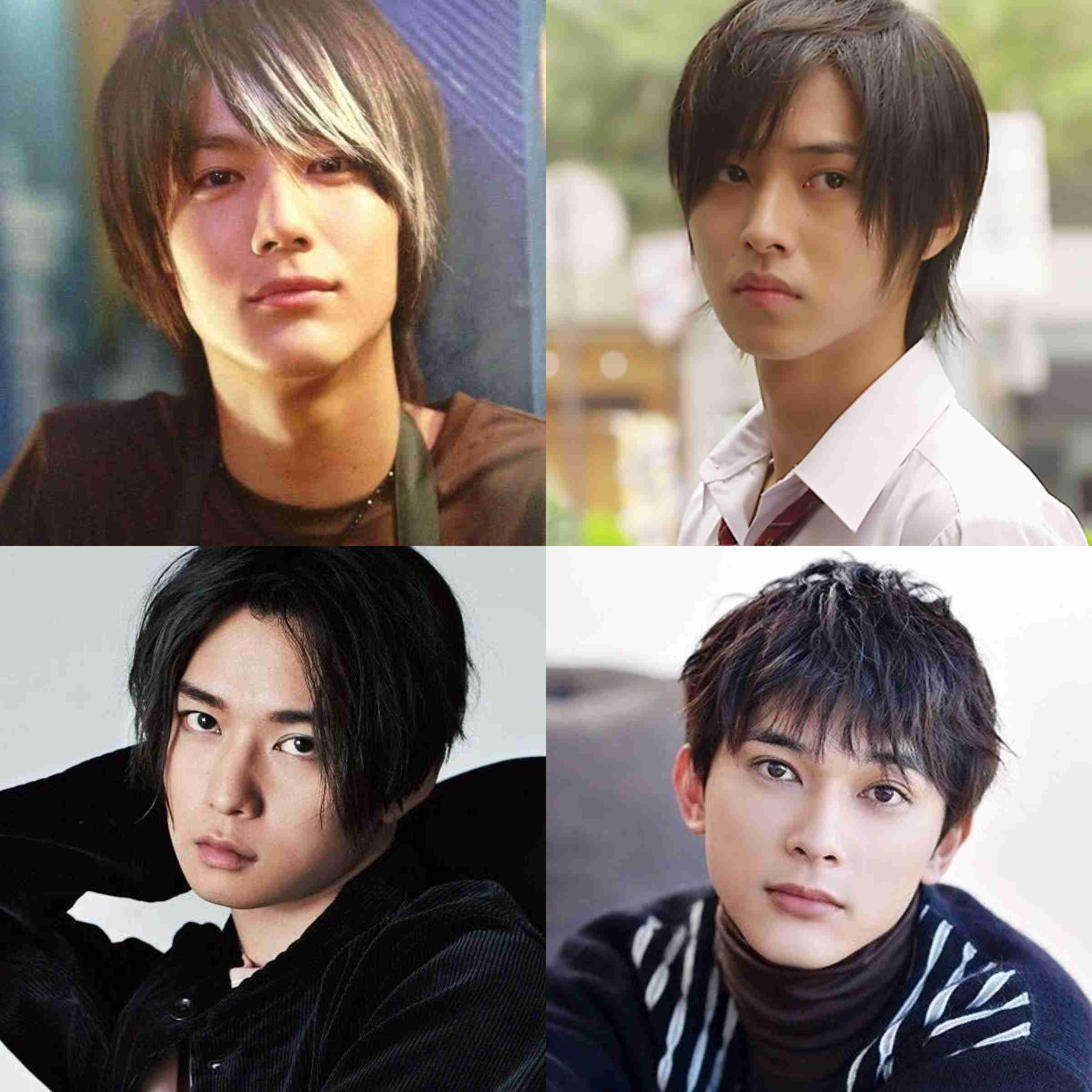 好きな顔4人集めてみた！【男性編】