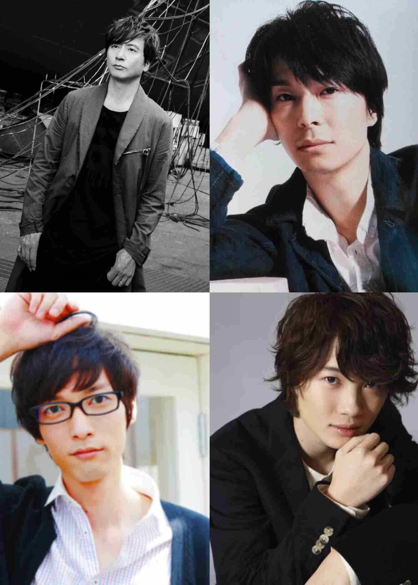好きな顔4人集めてみた！【男性編】