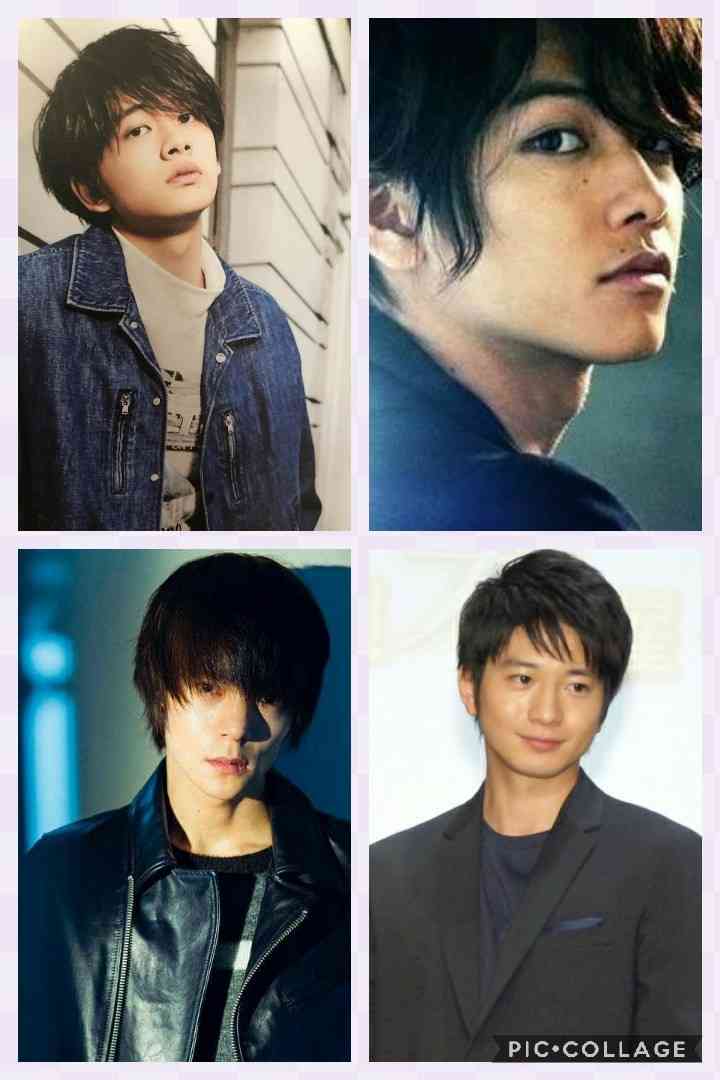 好きな顔4人集めてみた！【男性編】