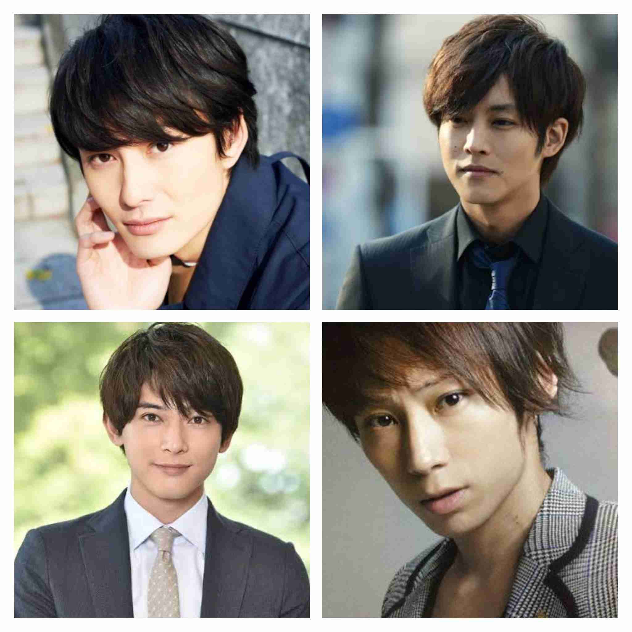 好きな顔4人集めてみた！【男性編】