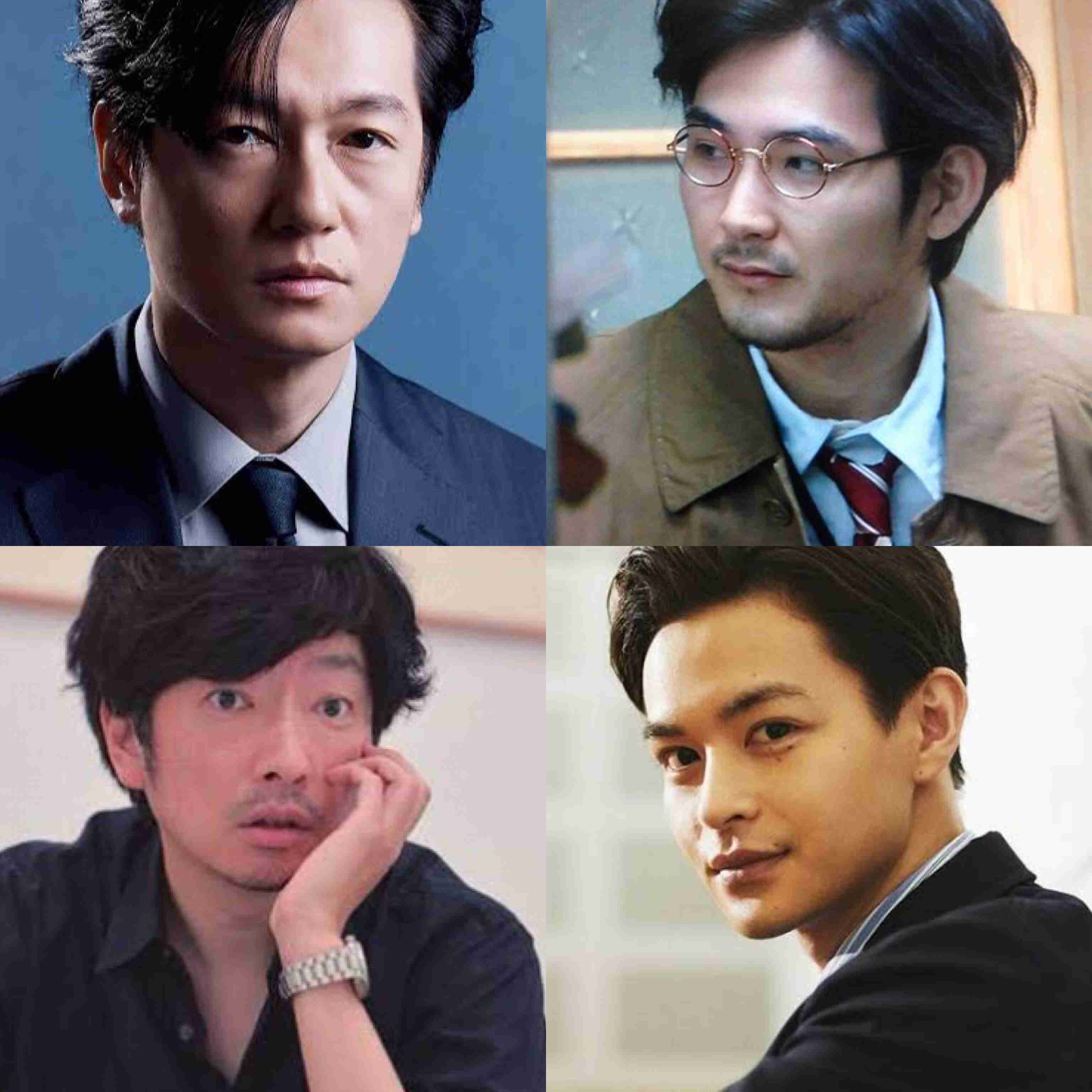 好きな顔4人集めてみた！【男性編】