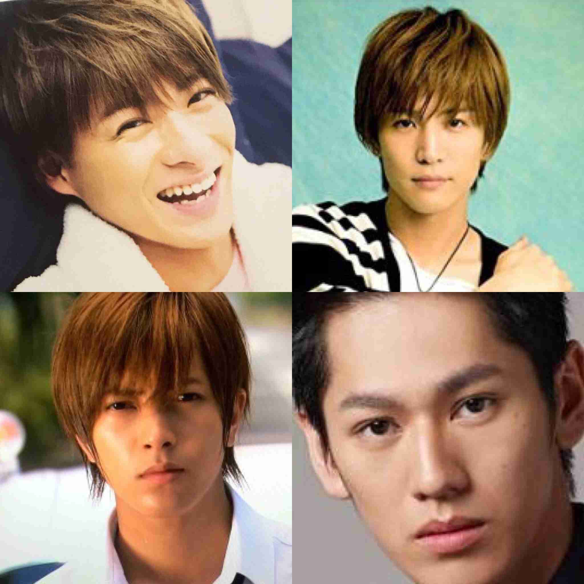 好きな顔4人集めてみた！【男性編】