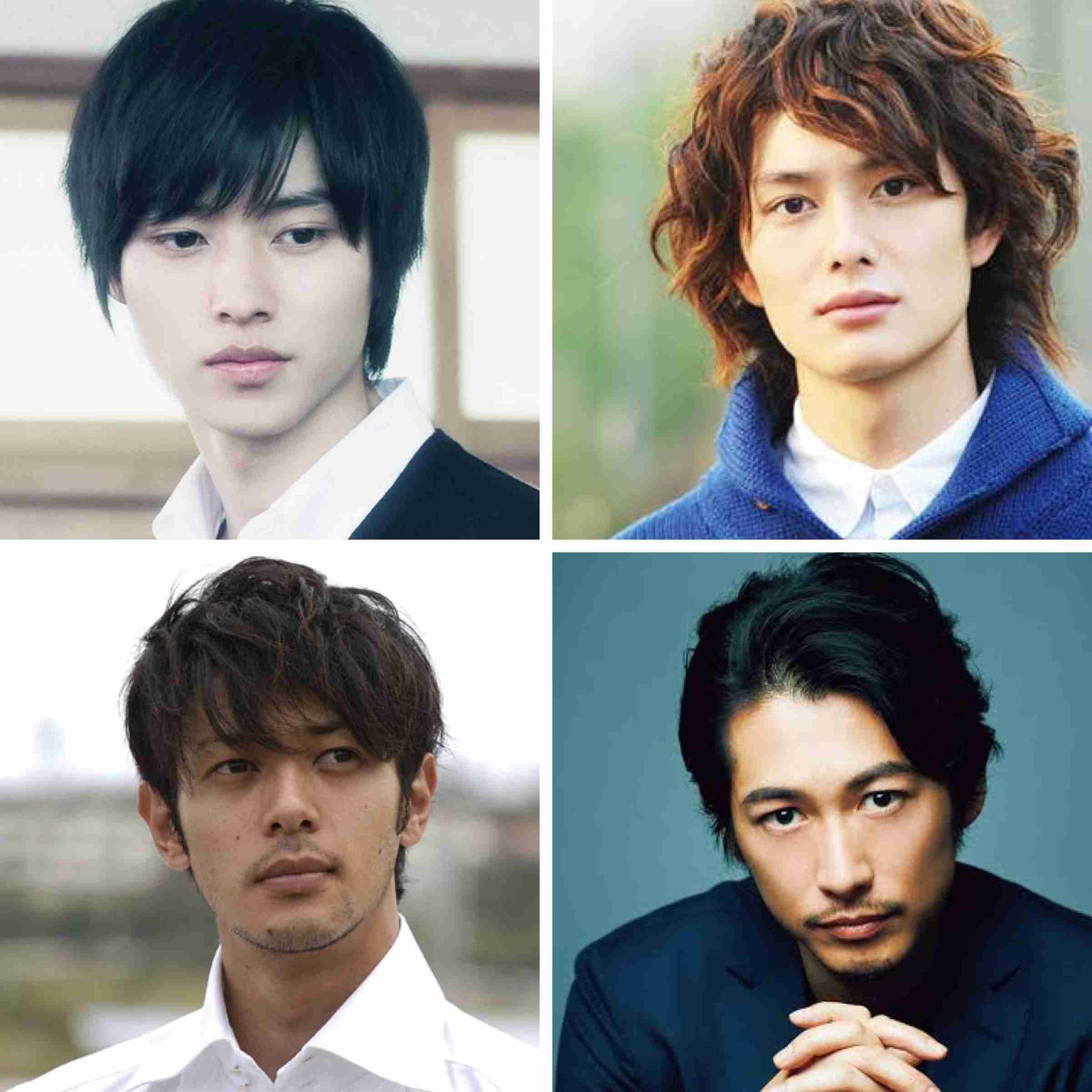 好きな顔4人集めてみた！【男性編】
