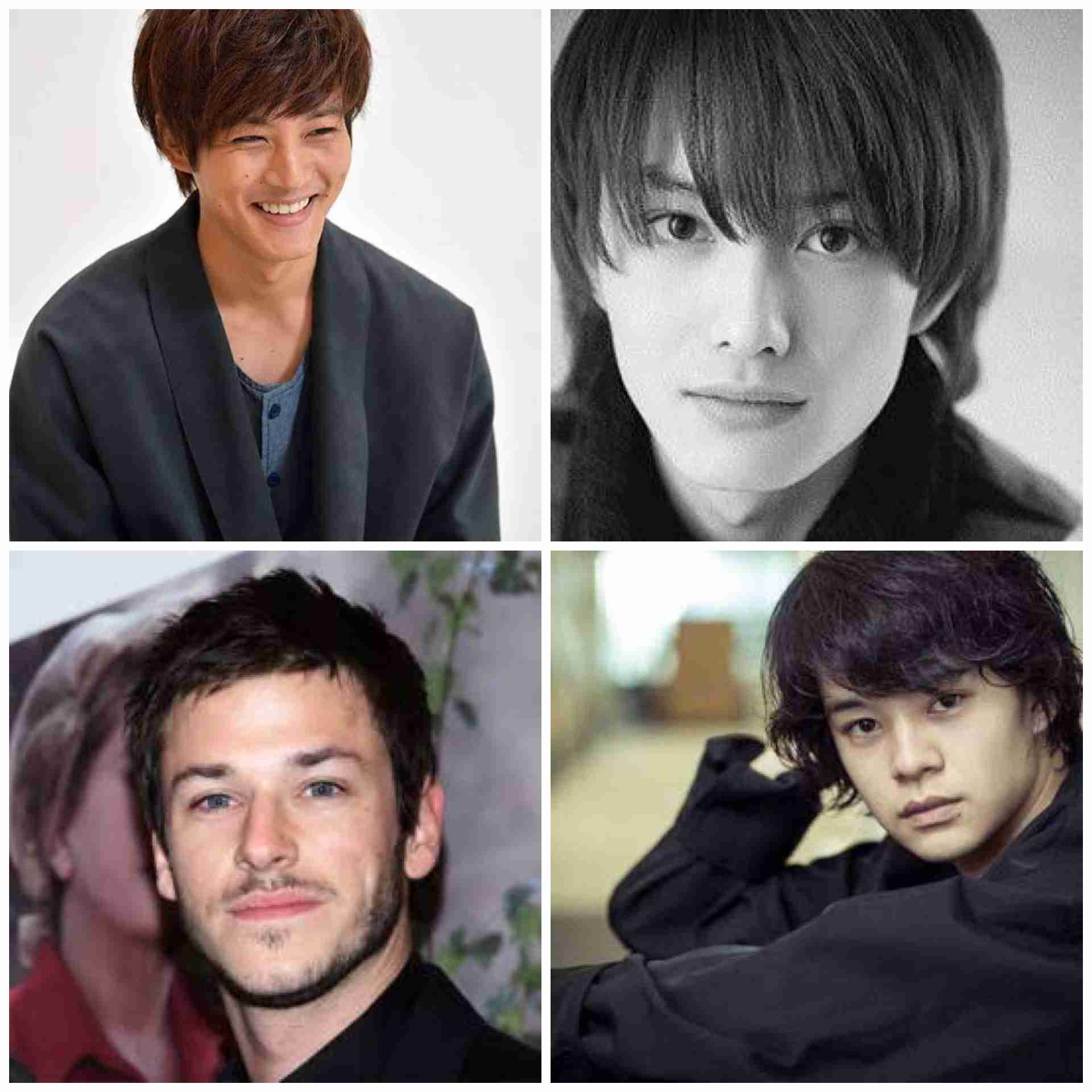 好きな顔4人集めてみた！【男性編】