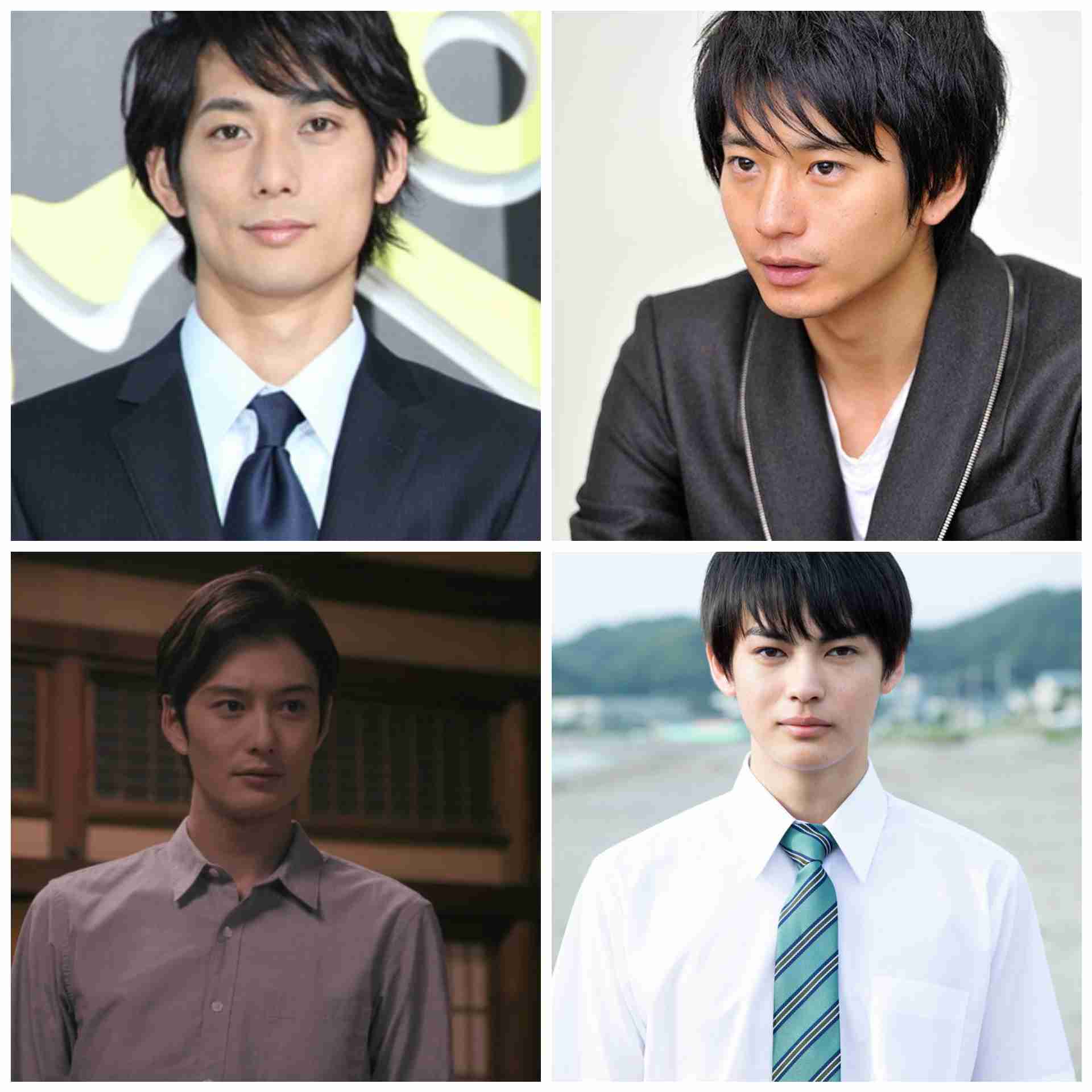 好きな顔4人集めてみた！【男性編】