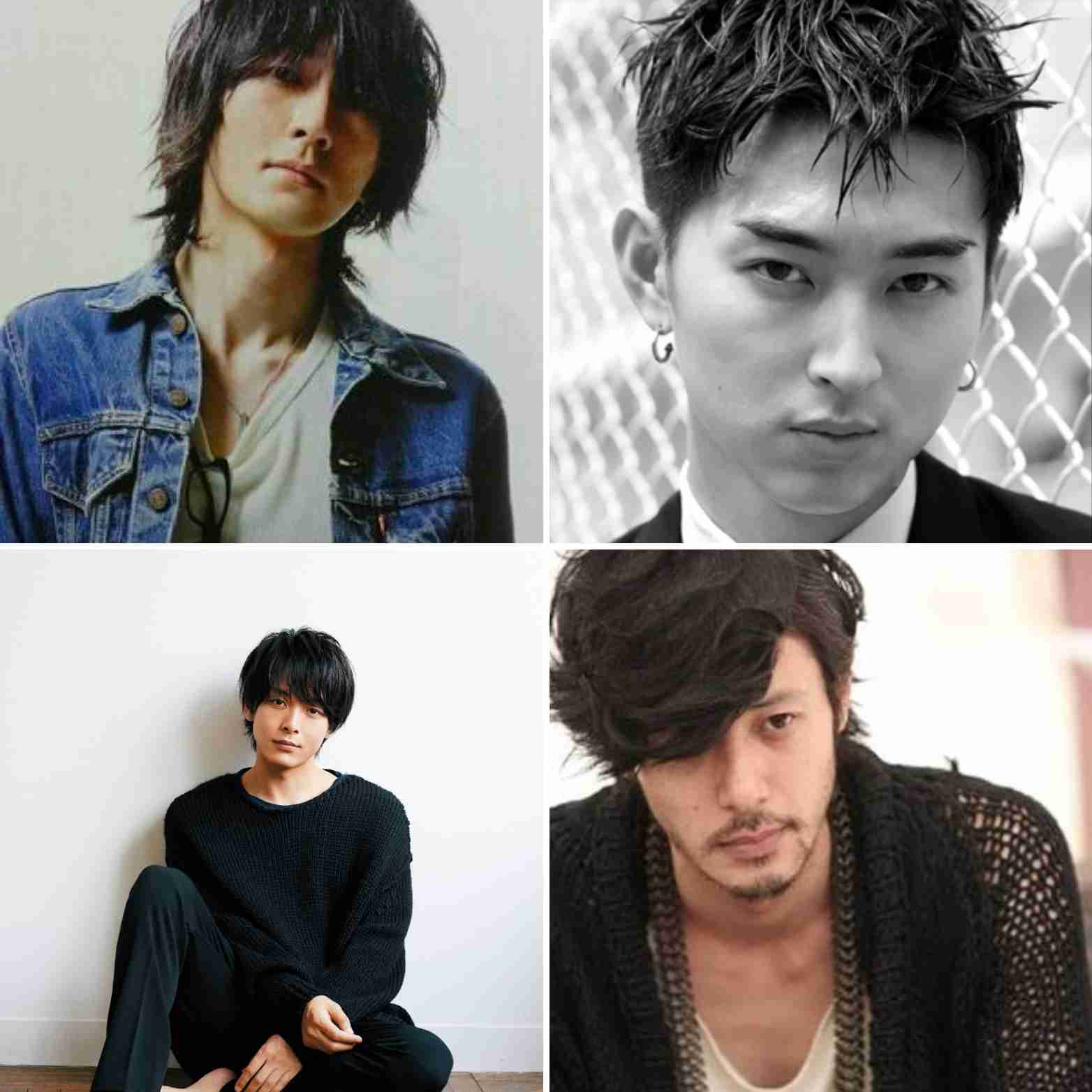 好きな顔4人集めてみた！【男性編】
