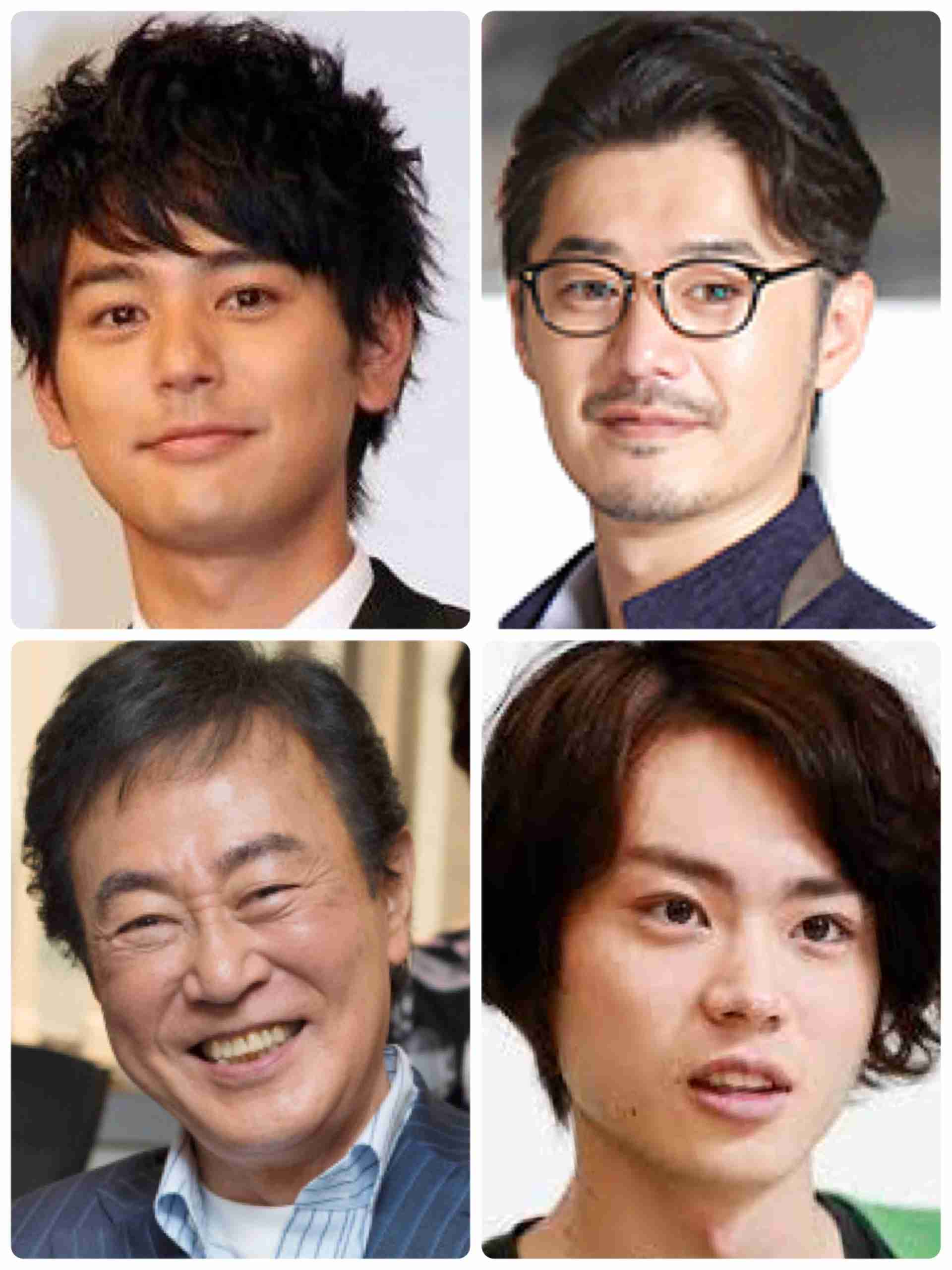 好きな顔4人集めてみた！【男性編】
