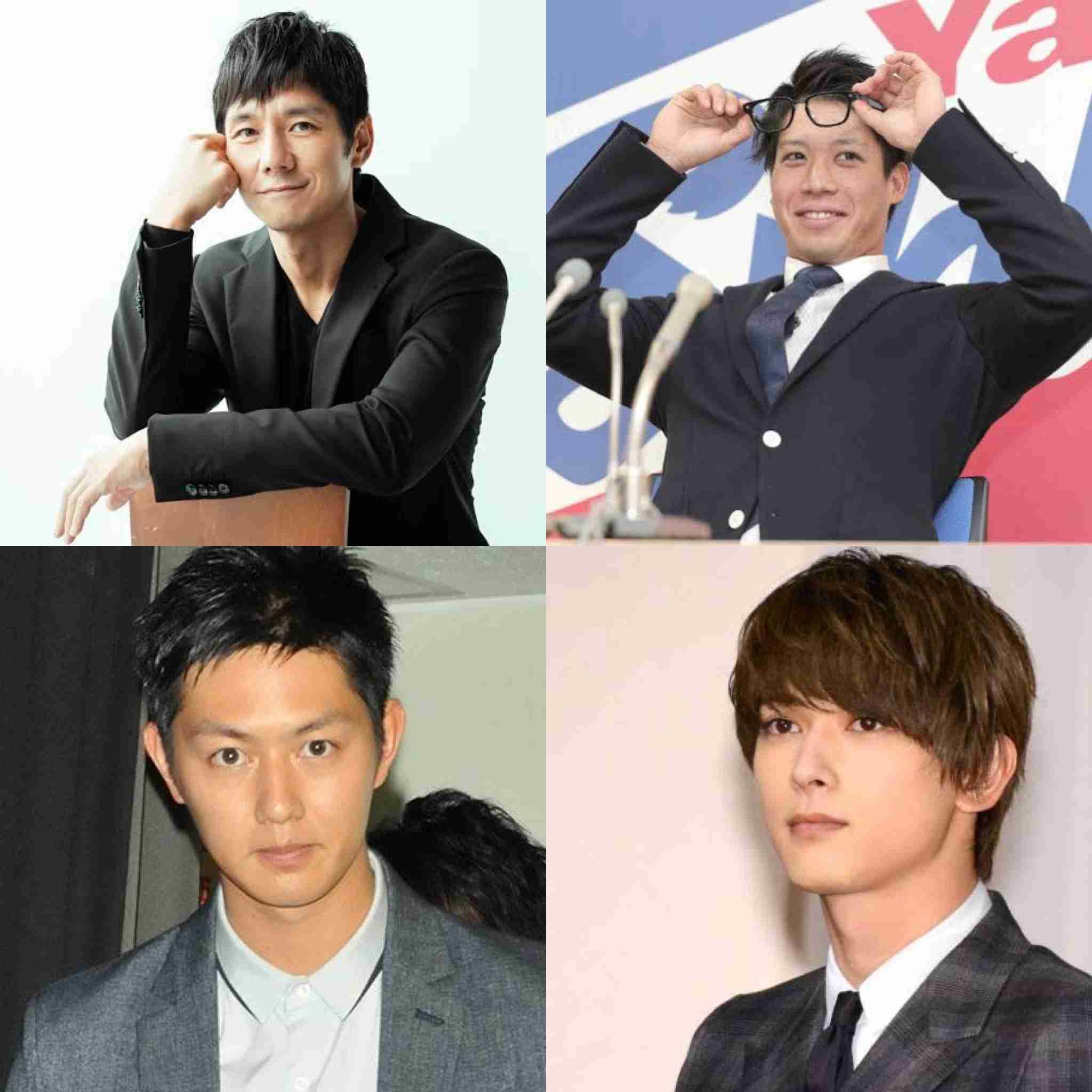 好きな顔4人集めてみた！【男性編】