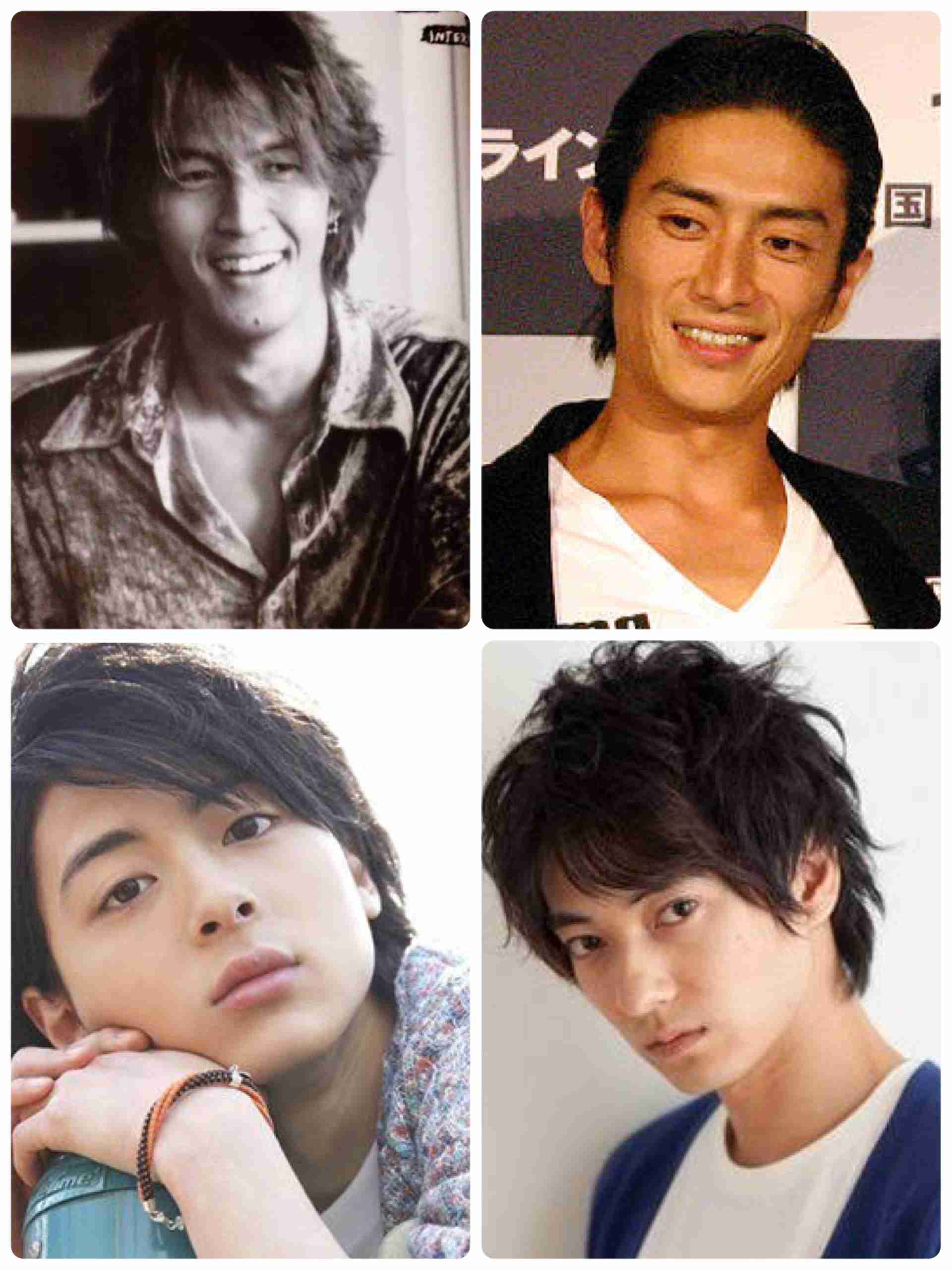 好きな顔4人集めてみた！【男性編】