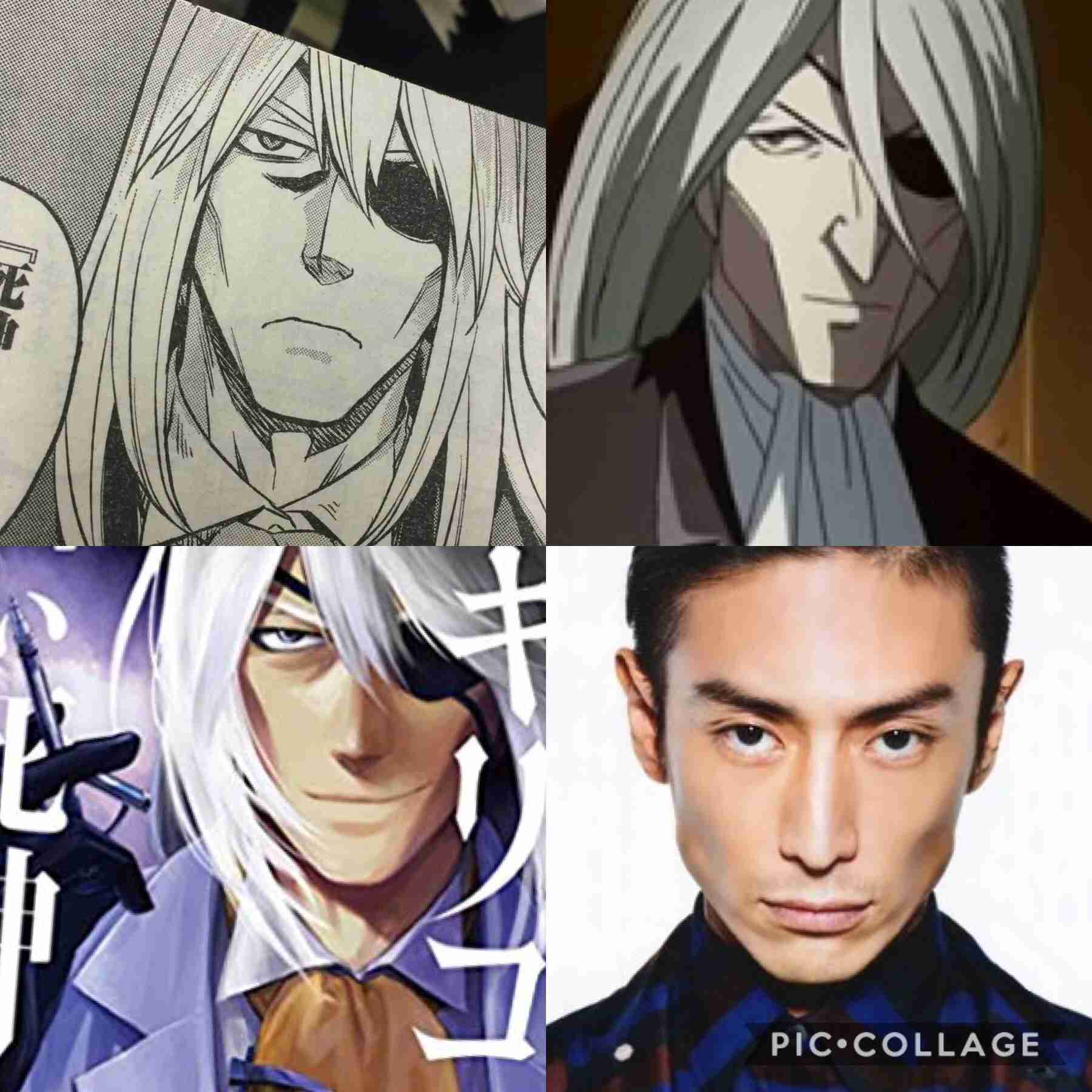 漫画 アニメを顔だけで実写化するならpart3