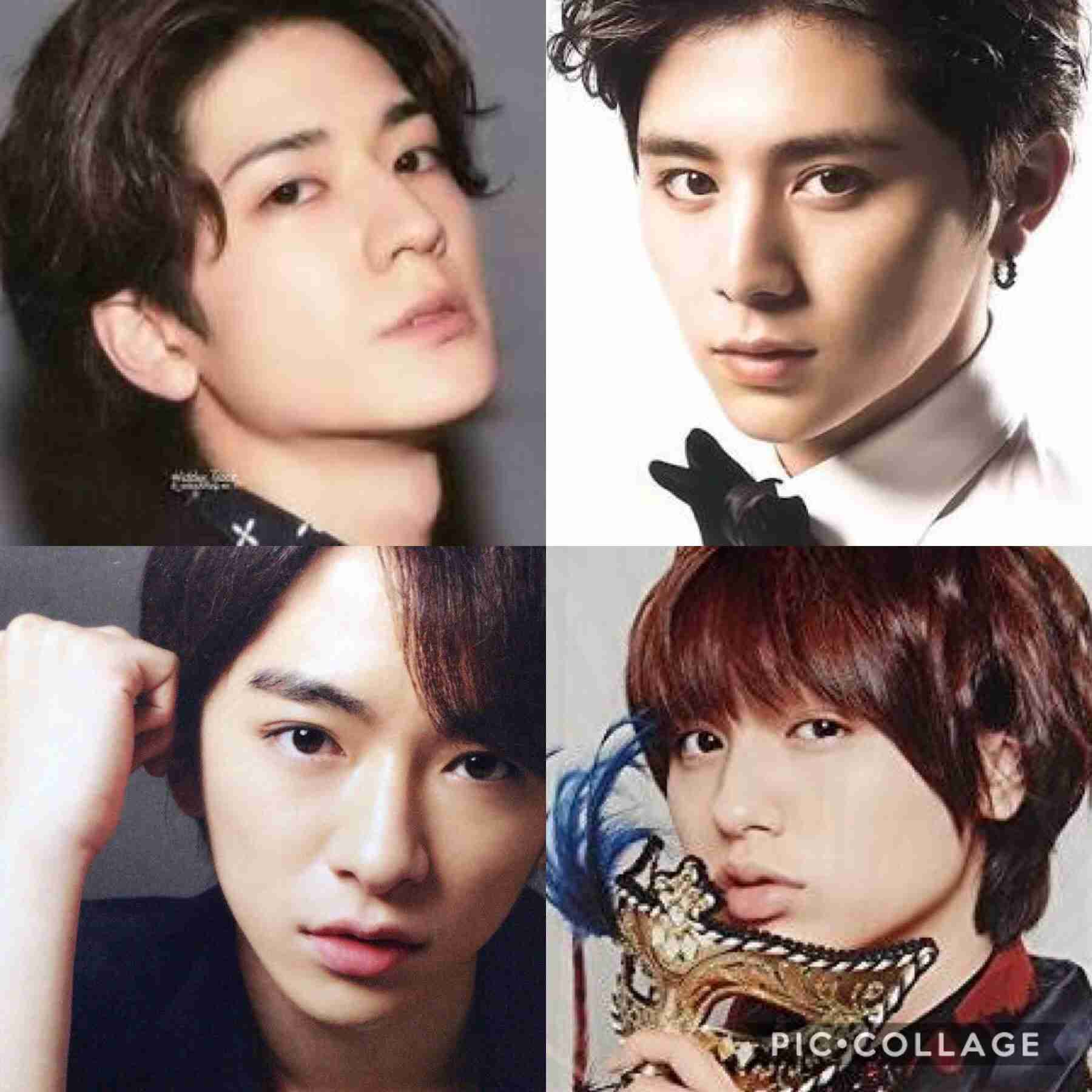 顔面偏差値が高いと思うジャニーズグループ