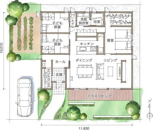平屋に住みたい