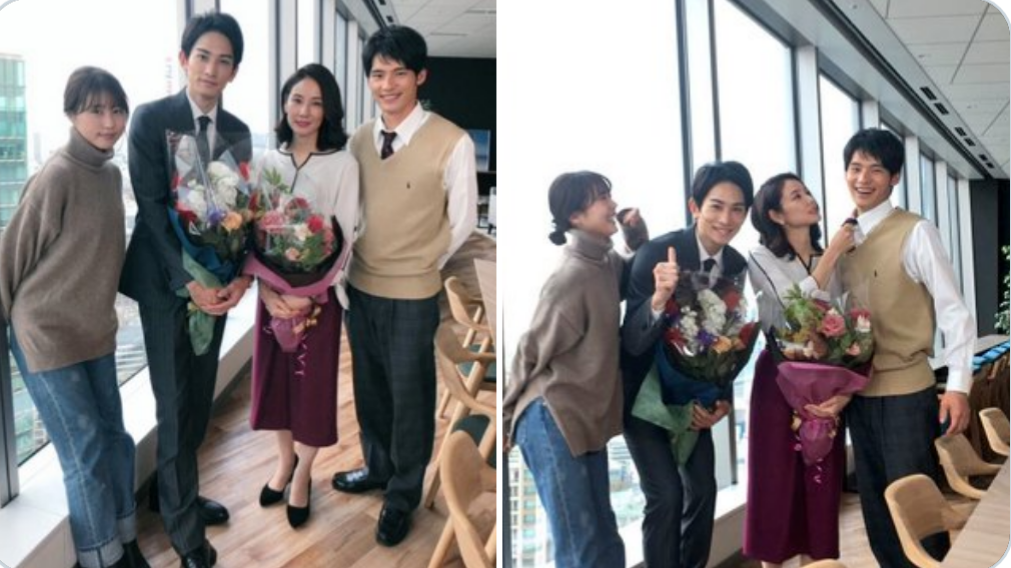 『中学聖日記』有村架純＆岡田健史、久々の2ショットにファン歓喜「最強コンビだぁ」