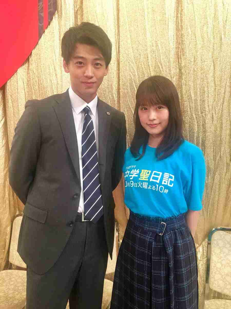『中学聖日記』有村架純＆岡田健史、久々の2ショットにファン歓喜「最強コンビだぁ」