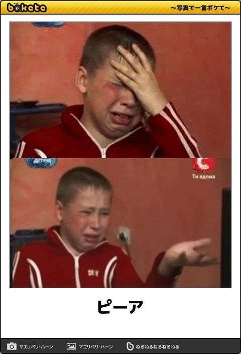 何度見ても秀逸だと思う「bokete」を貼っていくトpart2