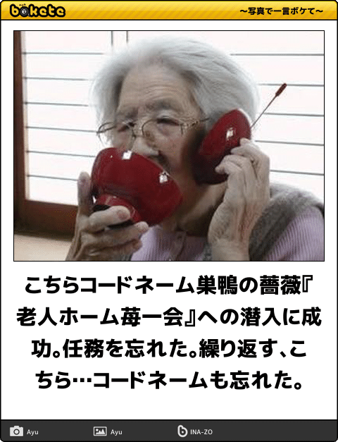 何度見ても秀逸だと思う「bokete」を貼っていくトpart2