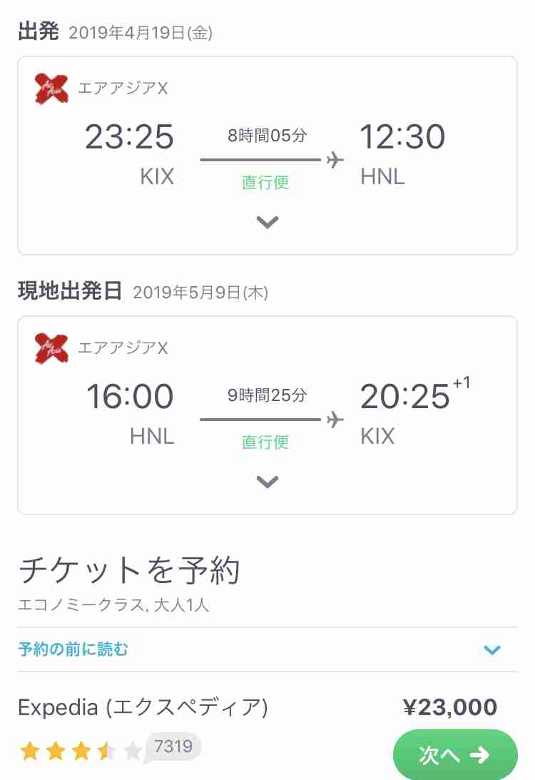海外旅行の行き先と予算