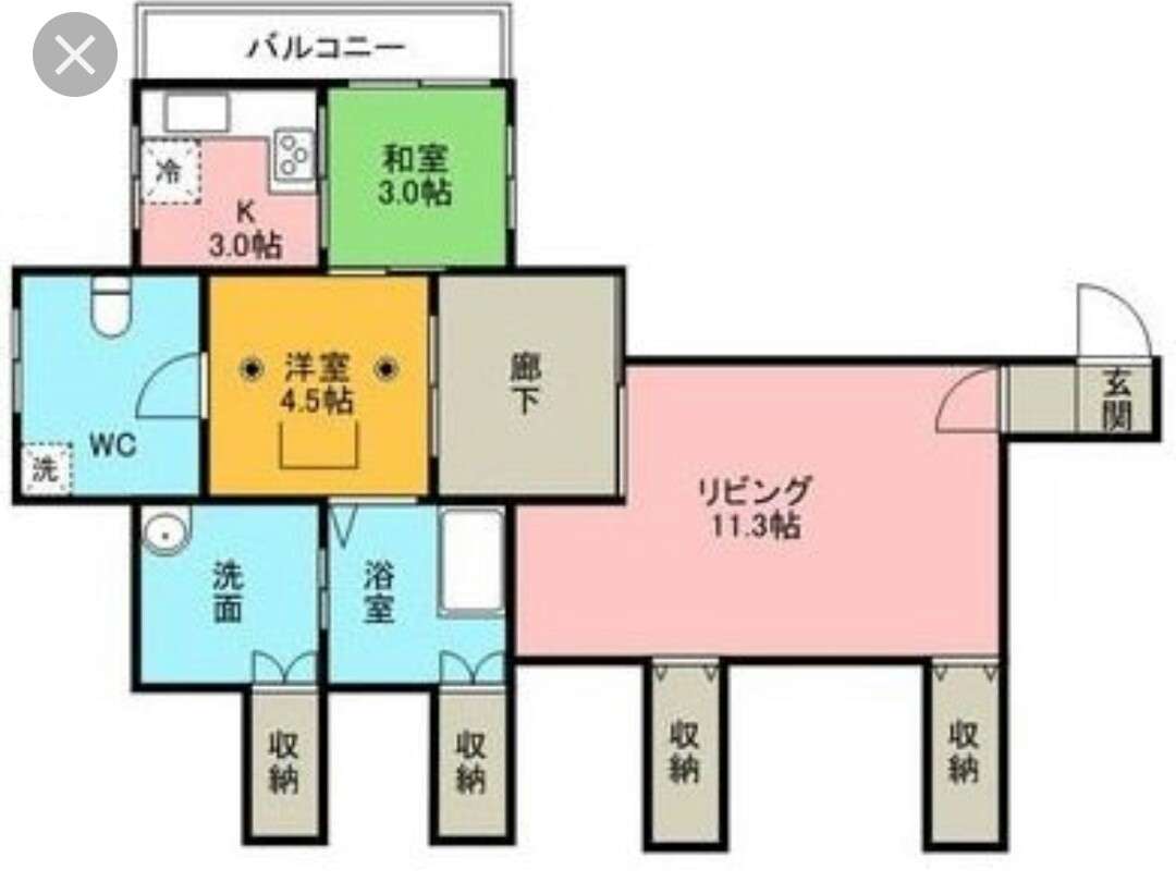 面白い間取り画像を貼って みんなで突っ込んでいくトピ