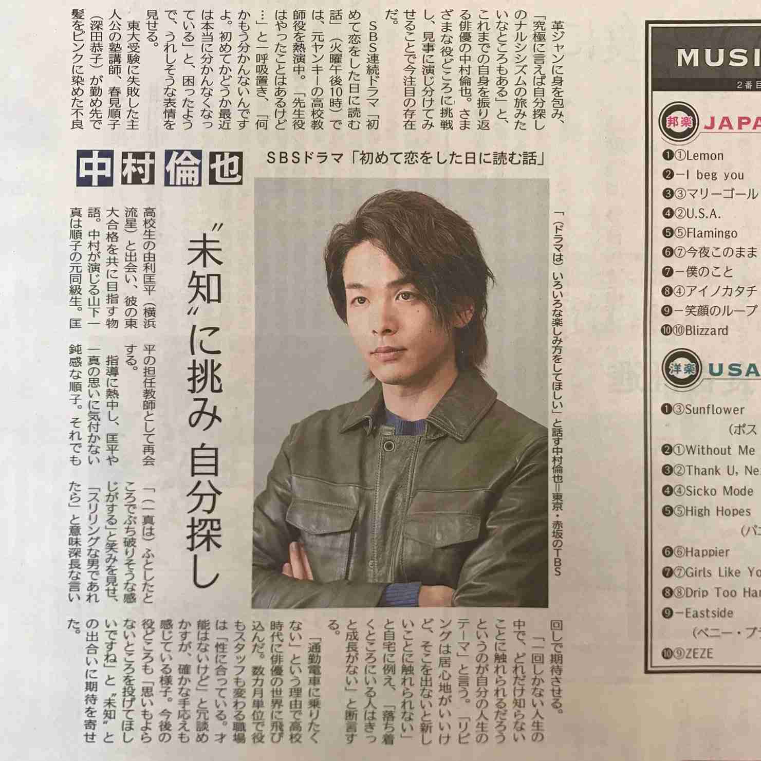 色々な中村倫也が見たい