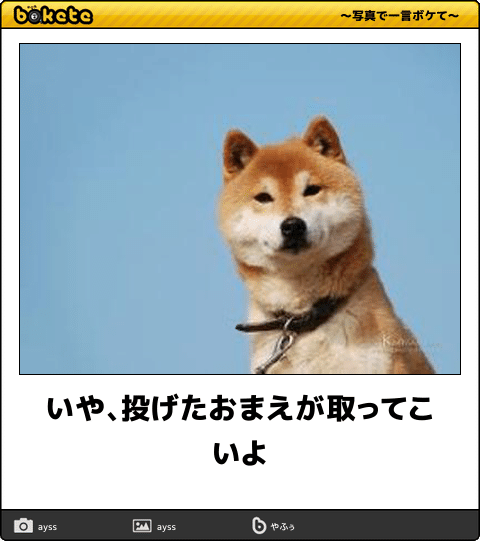 動物のboketeを貼るトピpart3
