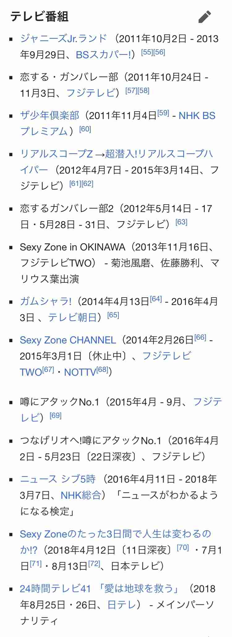 嵐不在の2年後、現在の「冠番組枠」をゲットするジャニーズグループは?