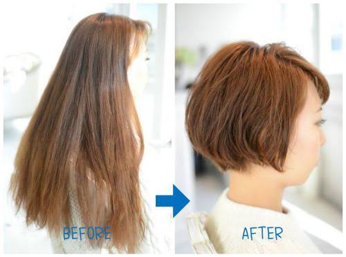 ロングヘアをバッサリ切りたい！