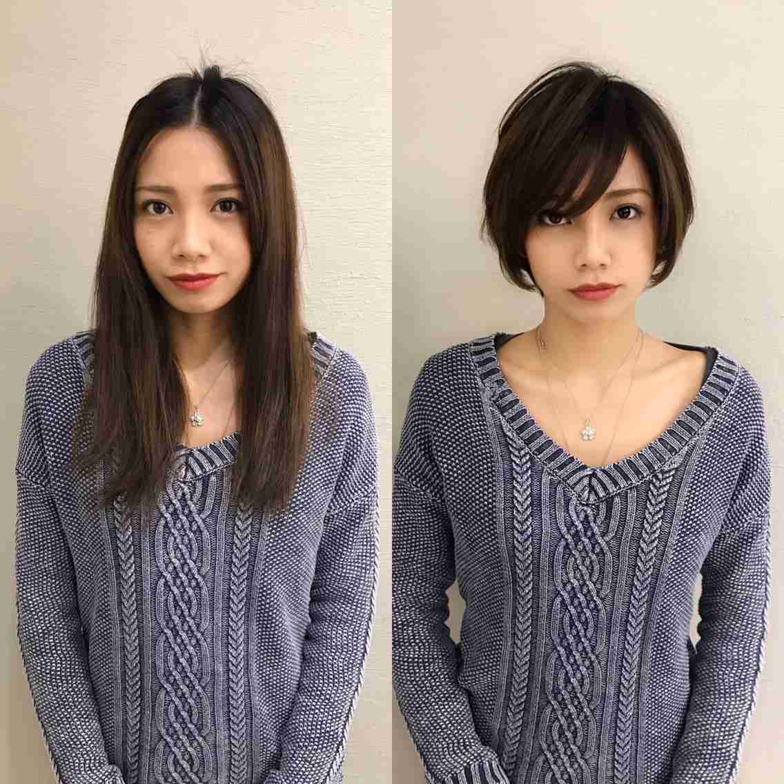 ロングヘアをバッサリ切りたい！