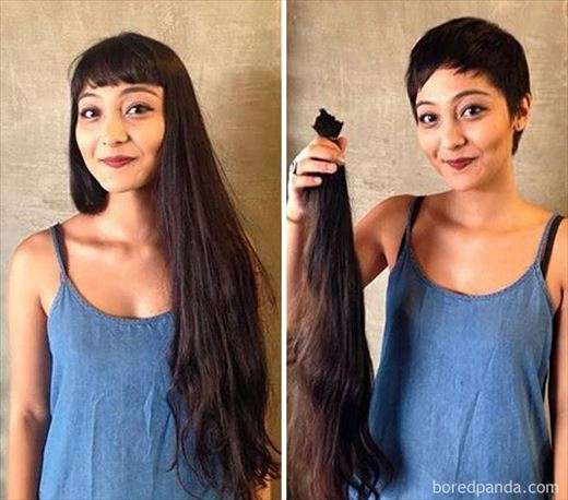 ロングヘアをバッサリ切りたい！