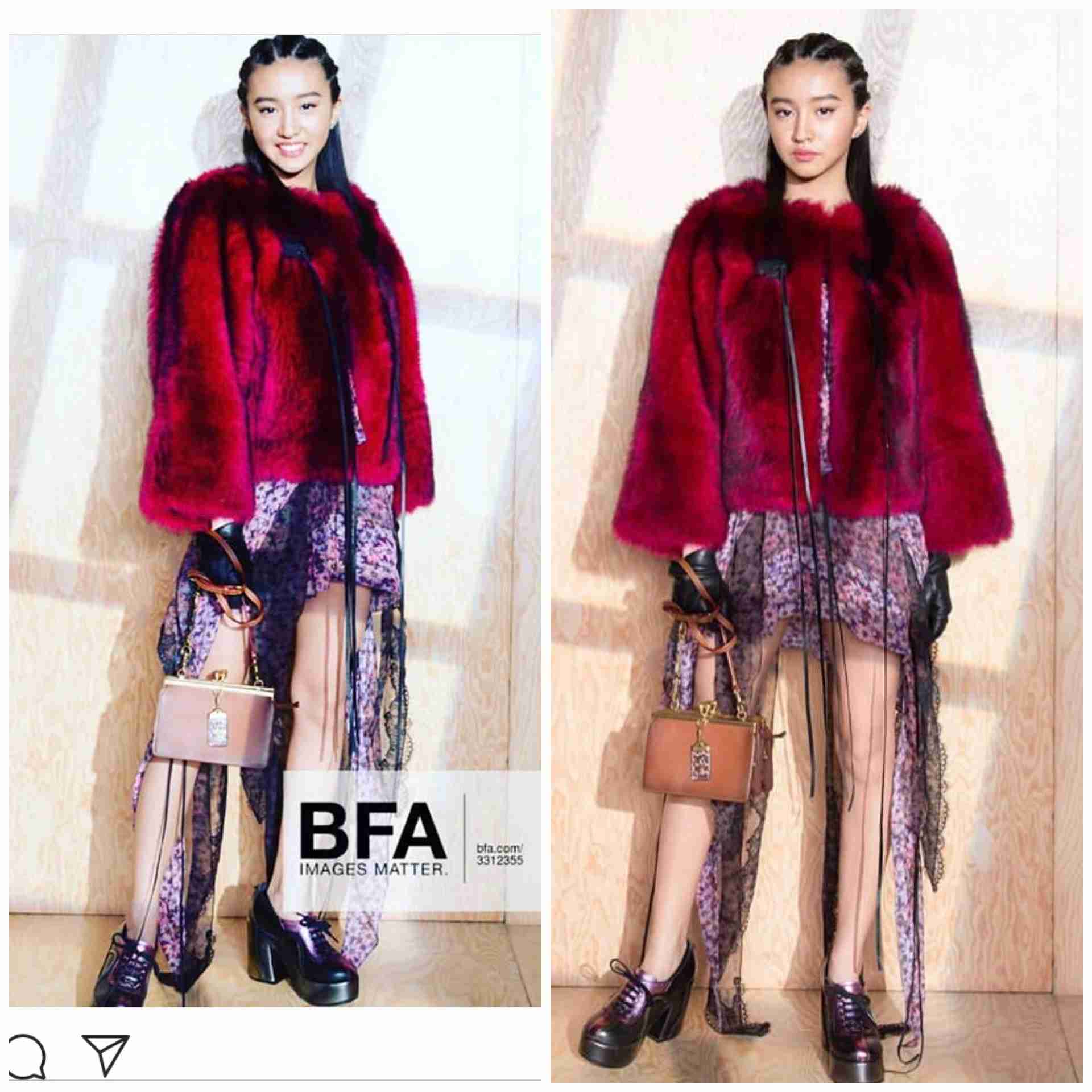 Koki,がコーチのショーに　クロエ・グレース・モレッツらセレブとの豪華2ショット