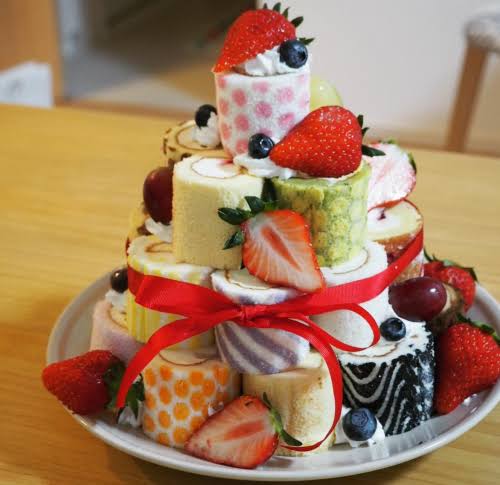 ロールケーキが好きな人!