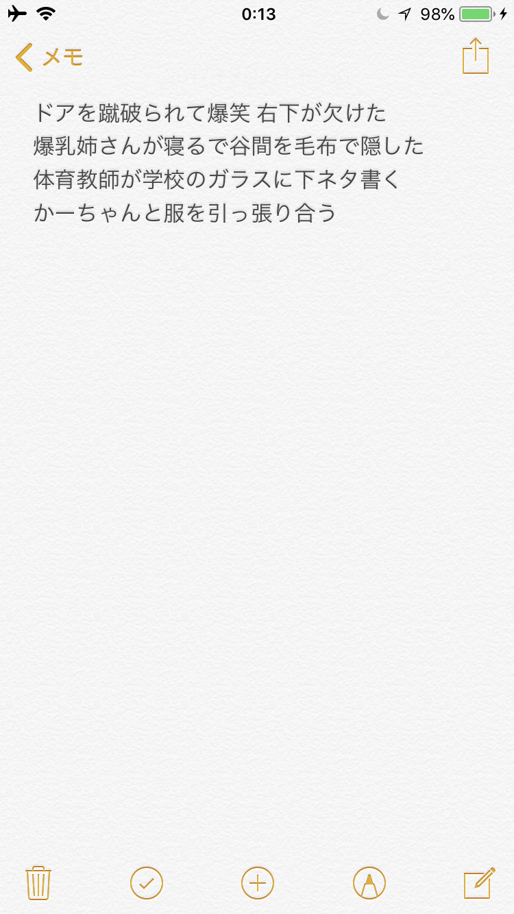 よく変な夢を見る人！