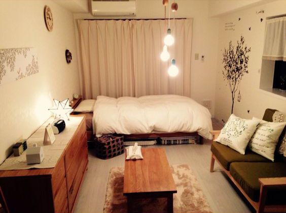 一人暮らし部屋のレイアウト