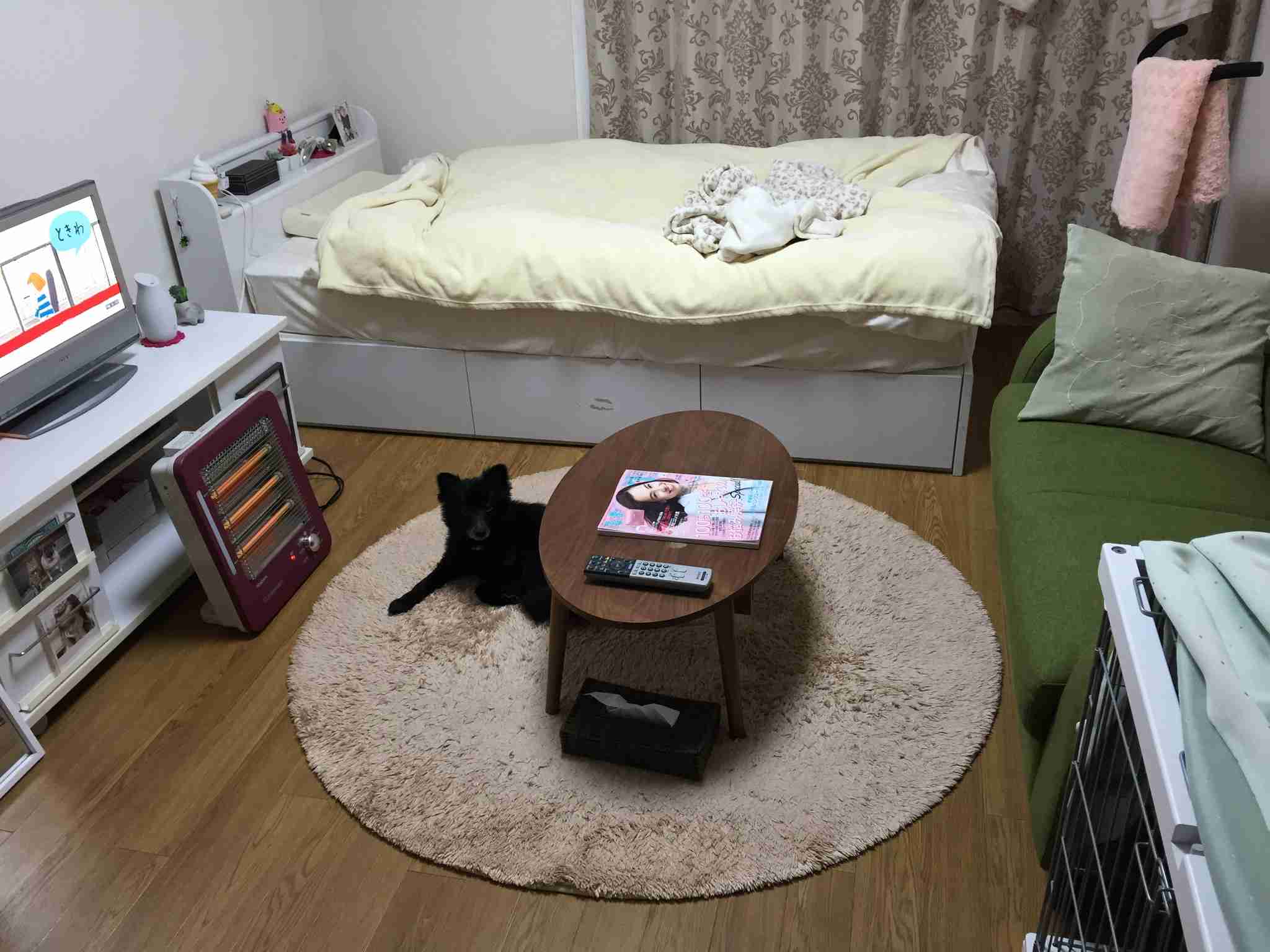 一人暮らし部屋のレイアウト