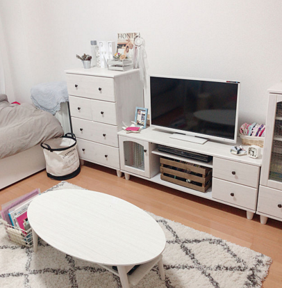 一人暮らし部屋のレイアウト