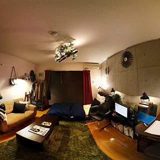 一人暮らし部屋のレイアウト