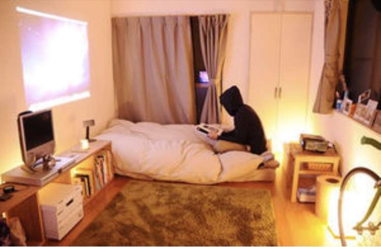 一人暮らし部屋のレイアウト