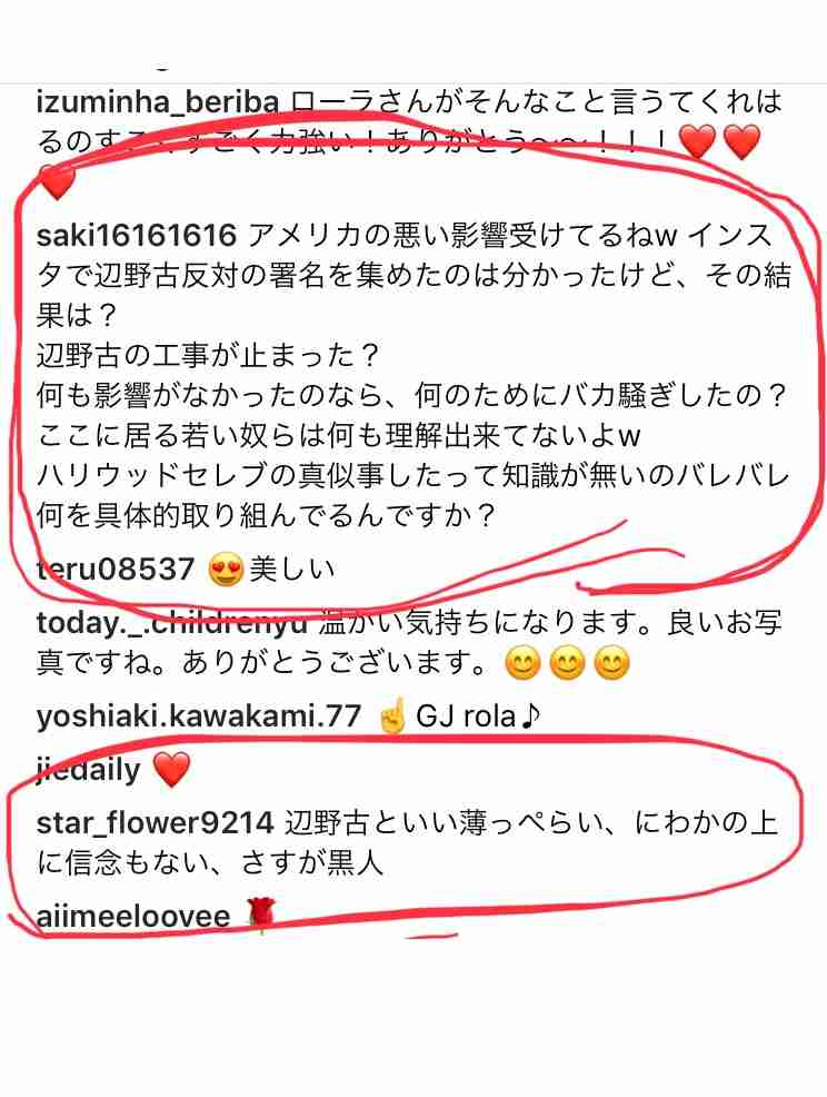 ローラ　今度は「男女平等」訴える…辺野古埋め立て反対、環境問題、動物愛護