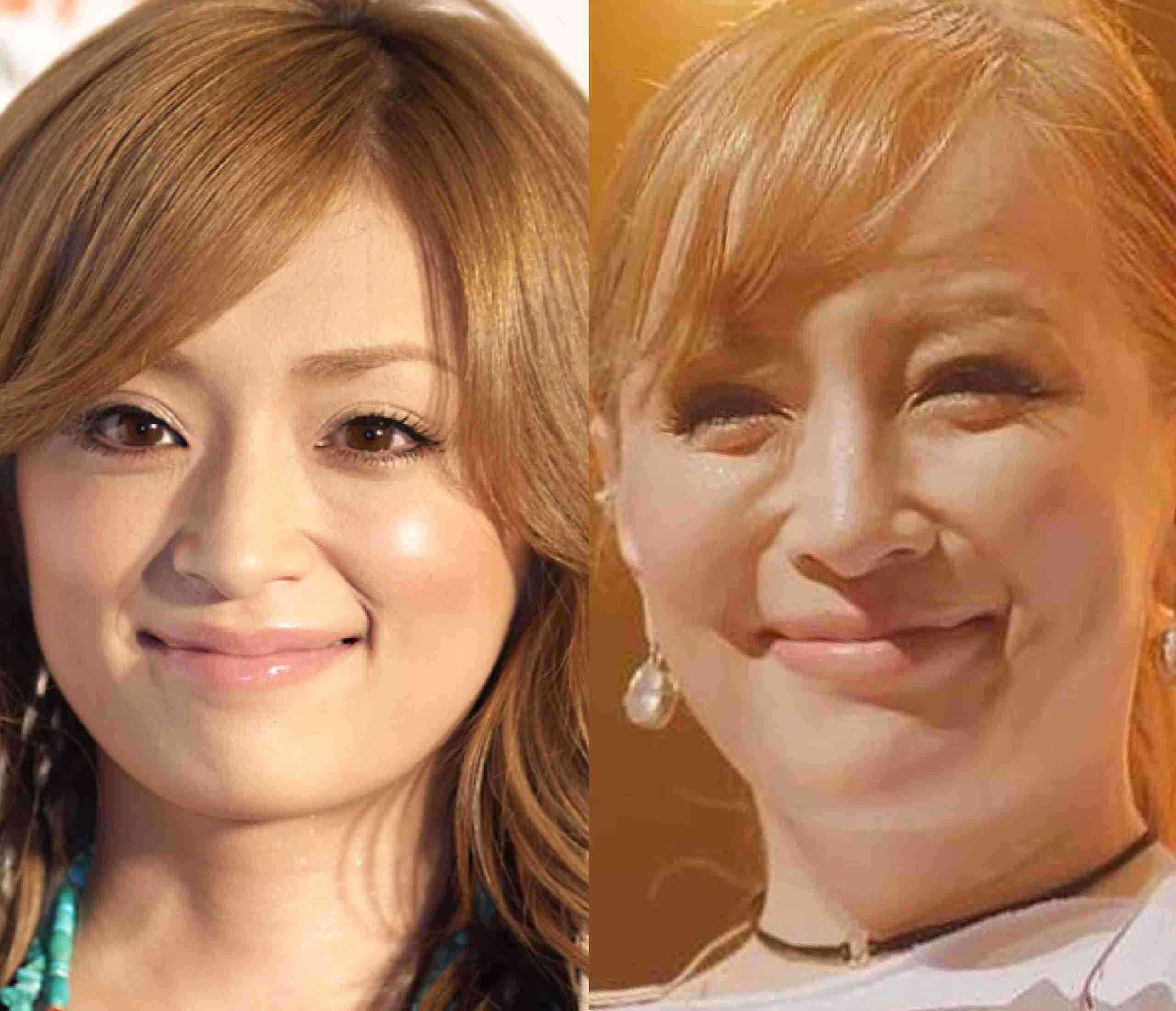昔の顔と今の顔、違いますか?