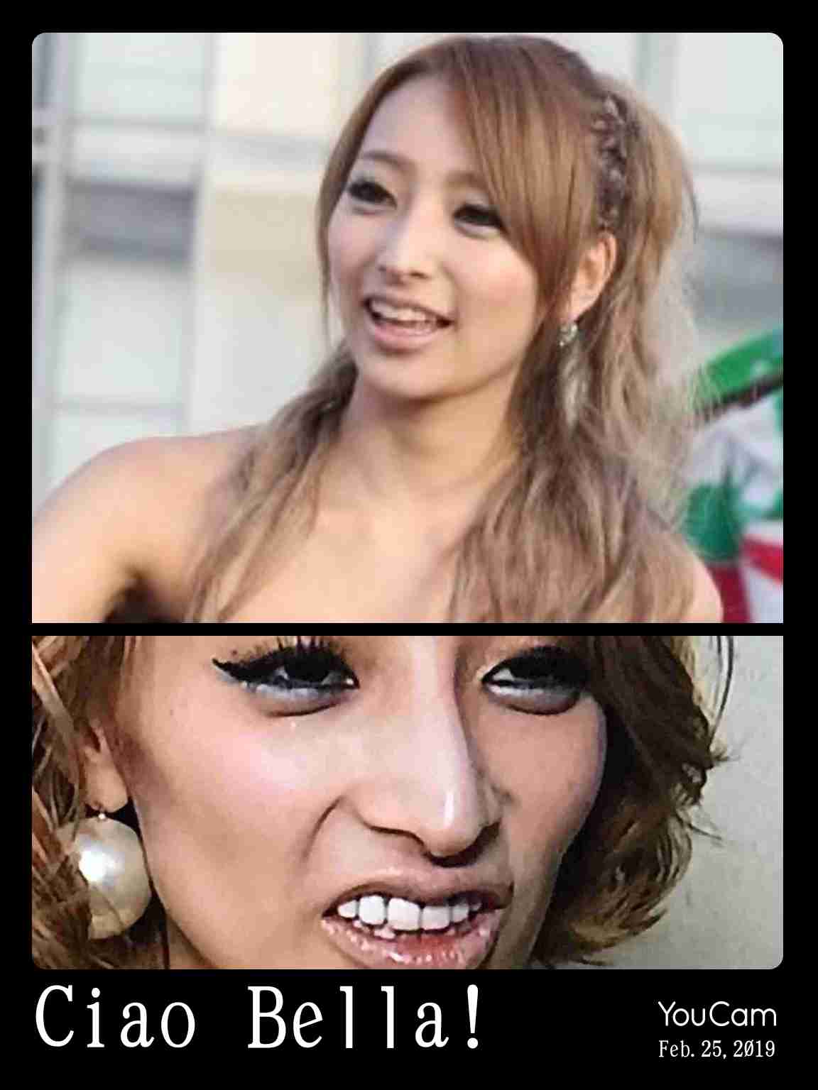 昔の顔と今の顔、違いますか?