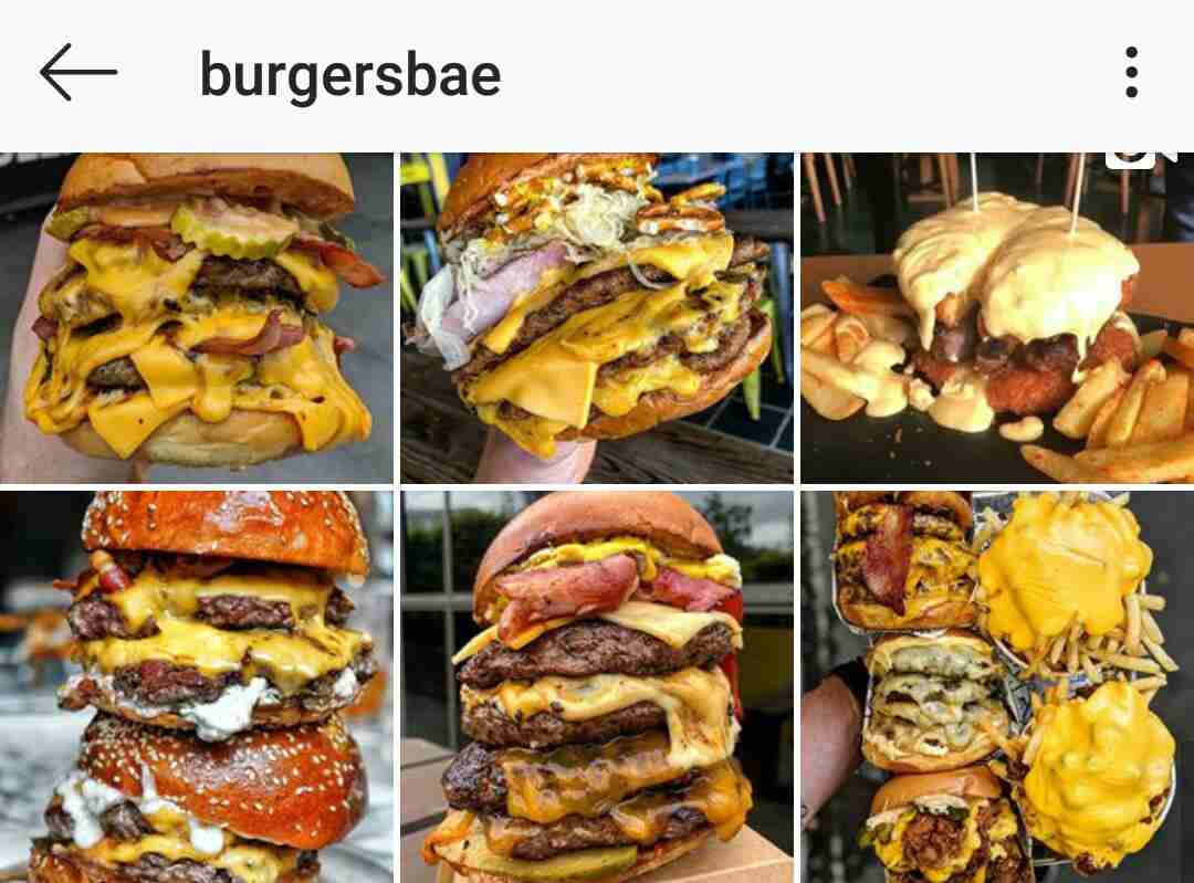 ハンバーガーの画像