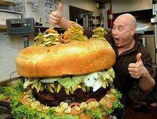 ハンバーガーの画像