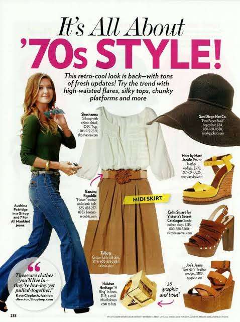 70年代のファッション