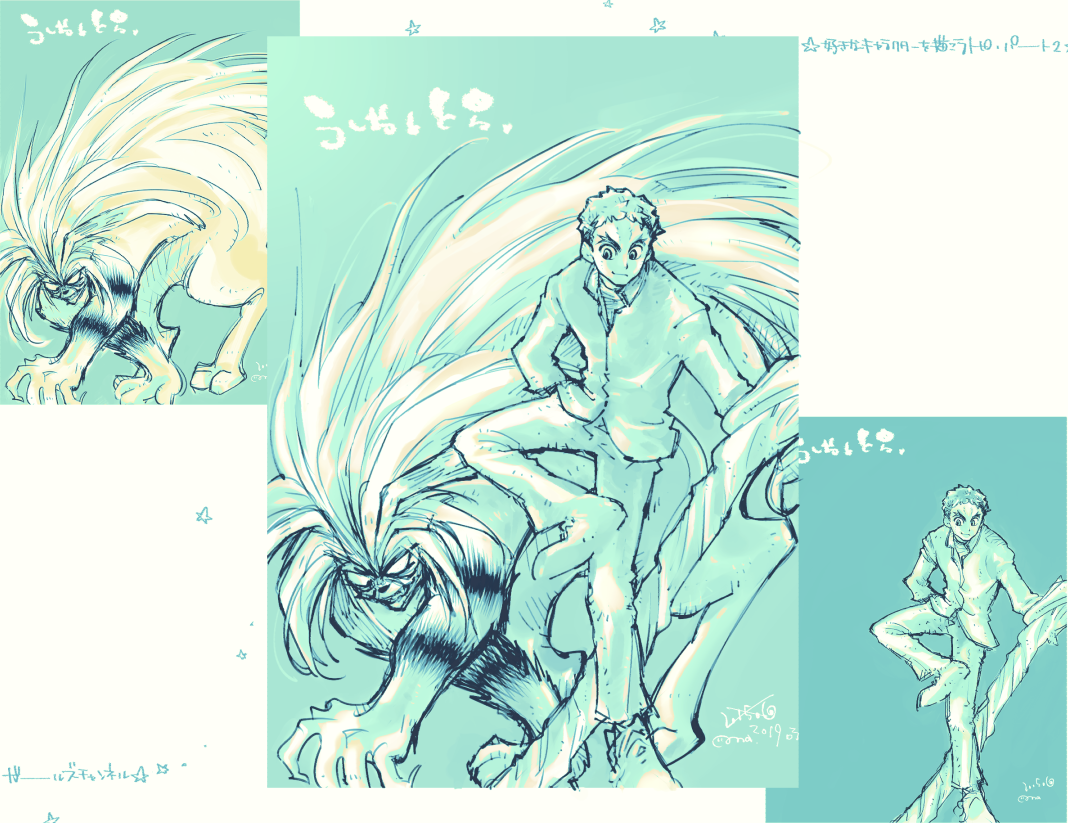 【漫画・アニメ・ゲーム】好きなキャラクターの絵を描こう Part2
